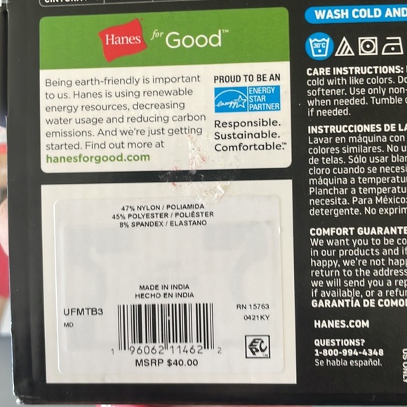 Hanes Mens Boxer Briefs - Picture 6 of 11